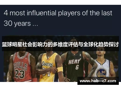 篮球明星社会影响力的多维度评估与全球化趋势探讨 篮球明星社会影响力的多维度评估与全球化趋势探讨